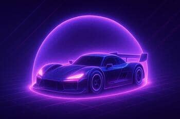 Shield Aura icon with magenta ring