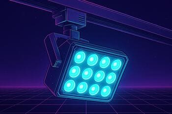 LED array and modular truss detail